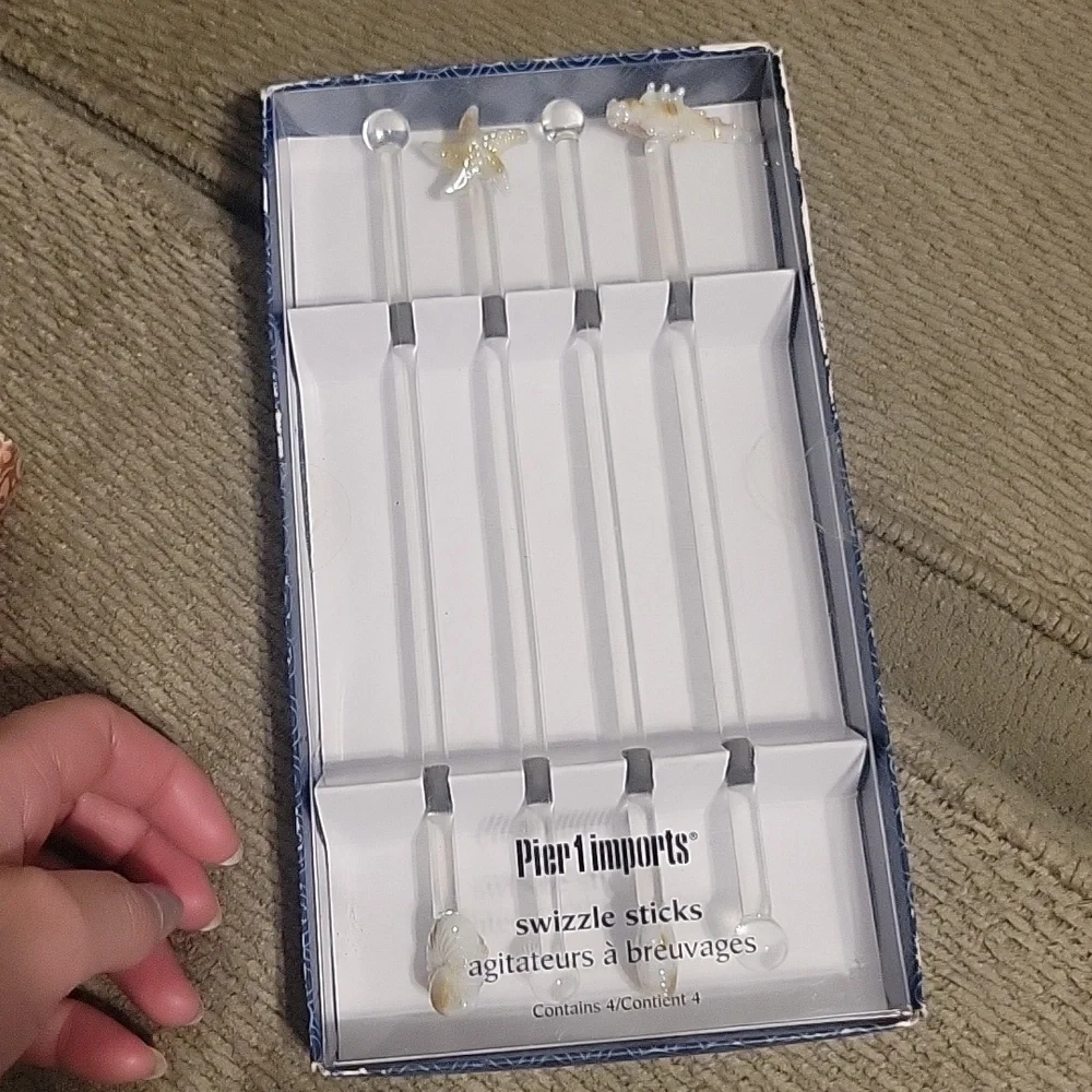 Pier 1 imports swizzle sticks shells